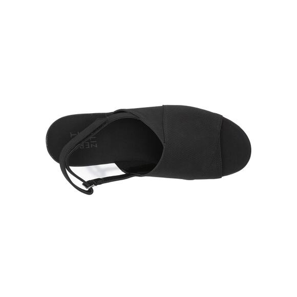 Naturalizer Tamika Wedge Black Slip on Sandal size 9.5 - Picture 4 of 8